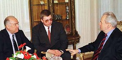 переговоры Черномырдина с Милошевичем